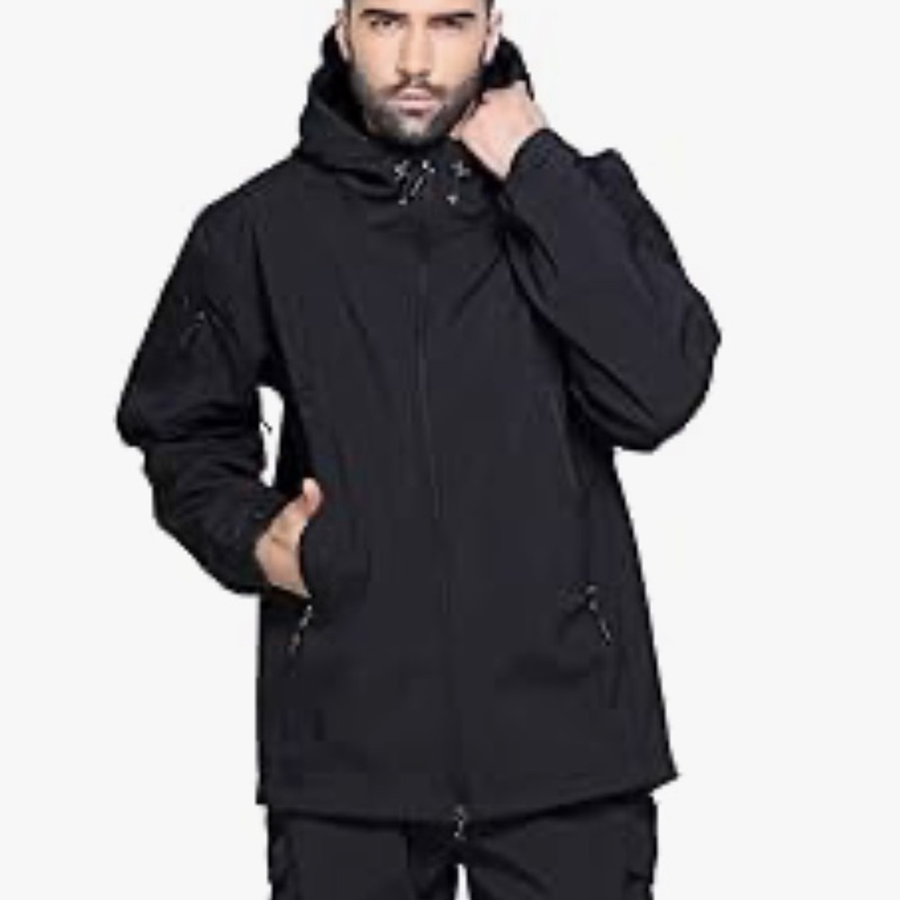 ReFire Gear Men's Army Special Ops Military Tactical Jacket Softshell Fleece Sm